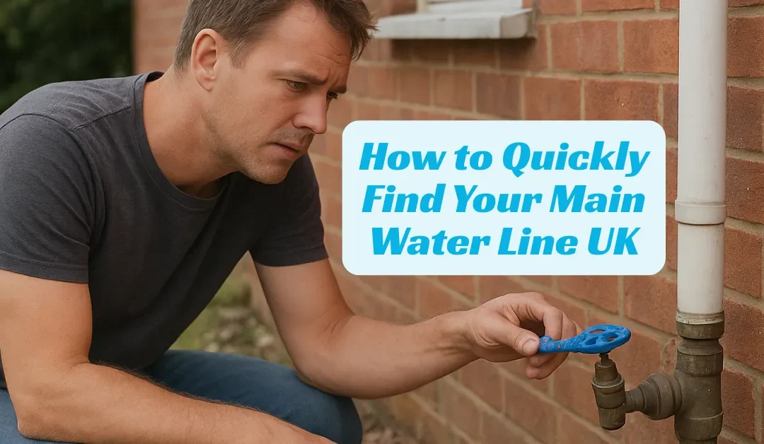 How to Find Your Main Water Line UK