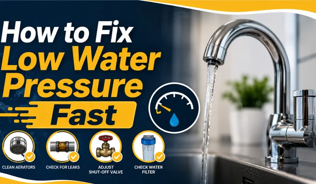 How to Fix Low Water Pressure in House: A Complete UK Homeowner’s Guide